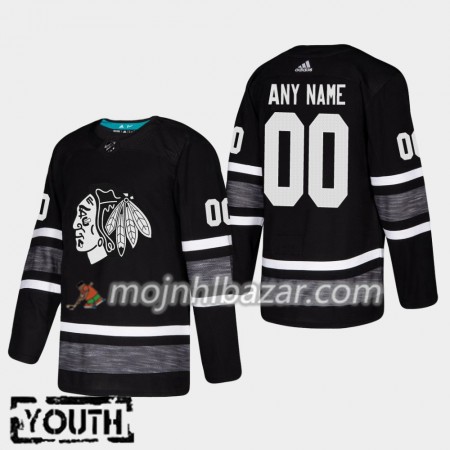 Dresovi Chicago Blackhawks Custom 2019 All-Star Adidas Crna Authentic - Dječji Dresovi Chicago Blackhawks Custom 2019 All-Star Adidas Crna Authentic - Dječji